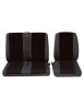 Set Huse Scaun Universale Fata/Spate Autoutilitare Petex Negru 1+2