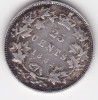 Canada 25 cents 1882 Victoria, America de Nord, Argint