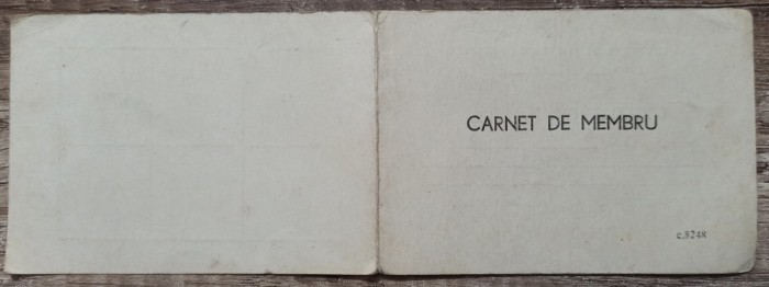 Carnet de membru Societatea de Stiinte Matematice Bucuresti, anii &#039;70