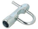 Lacăt cu toartă A: 85mm B: 38mm C: 7mm Cod cheie: KW8