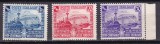 Italia 1939 locomotive MI 620-622 MNH, Nestampilat