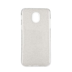Husa Pentru SAMSUNG Galaxy J3 2018 - Luxury Shining TSS, Argintiu