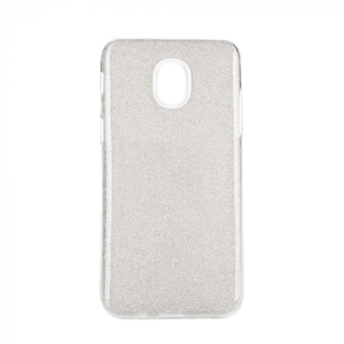 Husa Pentru SAMSUNG Galaxy J3 2018 - Luxury Shining TSS, Argintiu