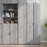 VidaXL Dulap &icirc;nalt, gri sonoma, 40x42,5x185 cm, lemn prelucrat