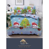 Cumpara ieftin Lenjerie de pat 2 persoane Model de Craciun - JJO353507