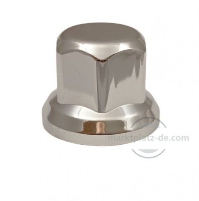 Capace jante bolt pentru masina, camion si altele Plastic ABS cromat 33mm foto