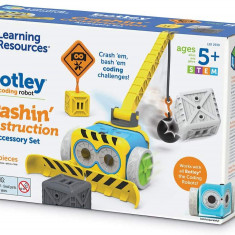 Jucarie educativa - Botley The Coding Robot - Crashin' Construction Accessory Set | Learning Resources