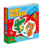 Puzzle educativ - Mega Box - Croco si prietenii | Alexander Toys