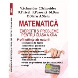 Matematica Exercitii si probleme pentru clasa a 12-a. Profil stiinte ale naturii - Virgiliu Schneider