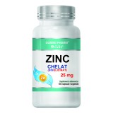 Zinc Chelat Bisglicinat 25mg, 60 capsule vegetale, Cosmopharm