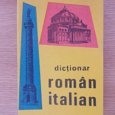 DICTIONAR ROMAN ITALIAN-R5C