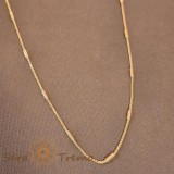 Cumpara ieftin Bratara de picior placata cu aur Dreamy - 25 cm