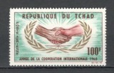 Ciad.1965 Posta aeriana-Anul international al cooperarii DC.12