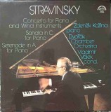 Disc vinil, LP. CONCERTO FOR PIANO AND WIND INSTRUMENTS-STRAVINSKY-239264