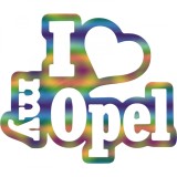 Cumpara ieftin Sticker Opel I Love My