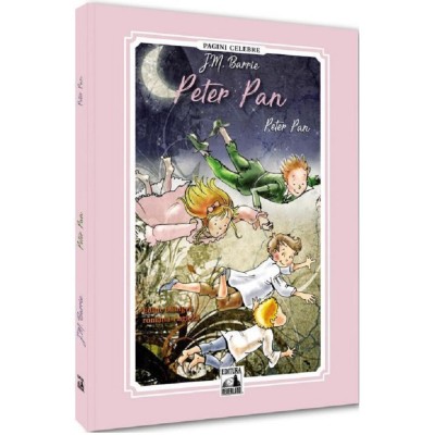Peter Pan (editie bilingva), J. M. Barrie foto