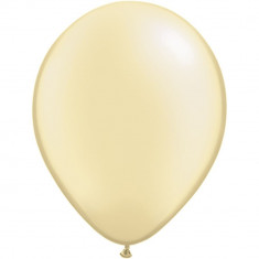 Balon Latex Pearl Ivory 11 inch (28 cm), Qualatex 43775 foto