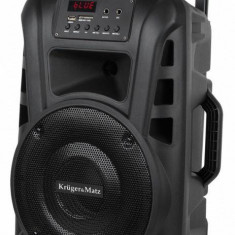 Boxa Portabila Kruger&Matz KM 1710, 20 W, Bluetooth, 2 Microfoane (Negru)