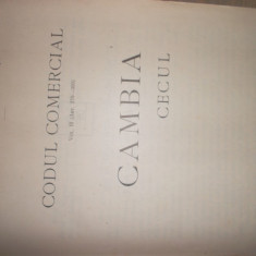 EFTIMIE ANTONESCU - CODUL COMERCIAL ADNOTAT - CAMBIA-Cecul - VOL. lll (1914)