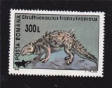 ROMANIA 2001 LP 1559 ANIMALE PREISTORICE SUPRATIPAR MNH
