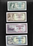 Set Iugoslavia 5 + 10 + 20 + 50 + 100 + 500 + 1000 dinari dinara aunc/unc
