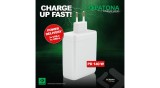 Incarcator Retea Patona Premium 140W, 3x USB-C PD3.0, 1x USB-A QC3.0, Alb, Incarcare Rapida, Universal 110-240V