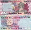 Sierra Leones 1000 Leones 2013 UNC