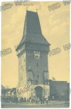 4306 - MEDIAS, Sibiu, Poarta Turnului, Romania - old postcard - unused