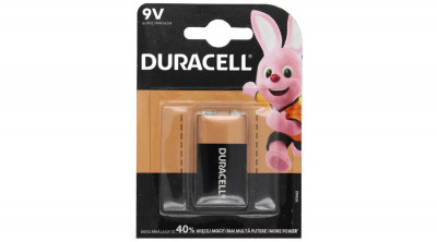 Baterie Duracell Basic 9V 6LP3146, (6LR61,MN1604) bl/1 foto