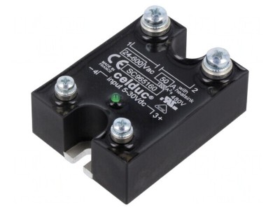 Releu Semiconductor 50A 1-Fazat 24-520VAC 5-30VDC foto