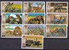 Rwanda 1972 fauna parc national MI 487-496 MNH, Nestampilat