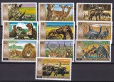 Rwanda 1972 fauna parc national MI 487-496 MNH