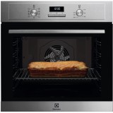 Cuptor incorporabil Electrolux EOF3F70X, Electric, 72 l, Autocuratare catalitica, SurroundCook, Timer cu display electronic, Grill, Clasa A, Inox anti