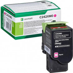 Toner Lexmark C242XM0 3.5k pagini Magenta foto