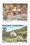 |Andorra, posta spaniola, Europa CEPT, 1981, MNH, Nestampilat