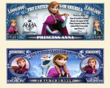 SUA = FANTASY NOTE (TJ6) = DESENE ANIMATE : PRINCESS ANNA / FROZEN - 2020 - UNC