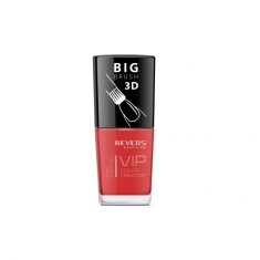 Lac de unghii Vip, 3D, Revers, rosu deschis, 12 ml, Nr 021 - Lucios