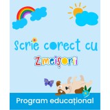 Scrie corect cu zmeisorii: Produs digital - Clasele I-III (Abonament 4 luni + 1 gratis)