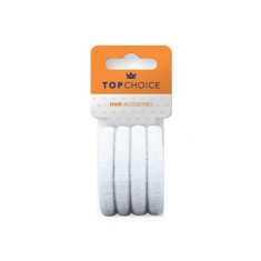 Set 4 bucati Elastic de par Top Choice, pentru scoala, 22579