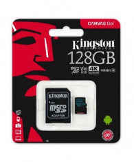 Micro sdxc kingston 128gb class 10 uhs-i r/w 45/10 mb/s foto