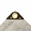 Prelată PVC Gri 650 g/m&sup2; - 3 x 5 metri (15 m&sup2;) - Impermeabilă și Rezistentă