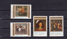 ROMANIA 1983 LP 1085 REPRODUCERI DE ARTA CORNELIU BABA SERIE MNH foto