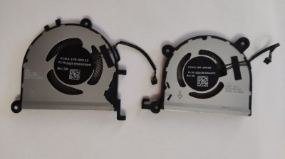 Set coolere Laptop, Lenovo, Yoga Slim 7-15ITL05 Type 82AF, 82AC, DQ5D555G075 FM9V, DQ5D565G006 FM9U, 0FN1S0000H, 0FM9V0000H, 5V, 0.5A foto