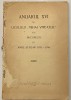 Anuarul XVI Liceul Mihai Viteazul Bucuresti 1935-1936. Carte Veche, Anuar Scolar