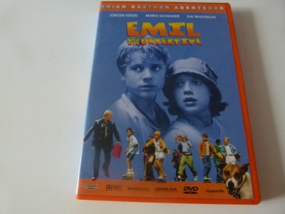 Emil si detectivii, dvd foto