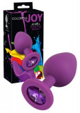 Dop Anal Colorful Joy Jewel, Mov, 8 cm
