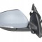 Oglinda exterioara VW Passat (B7) 11.2010-2015, Partea Dreapta Crom Convex Electrica Cu Incalzire, cu semnalizare, 6 pini, carcasa grunduita