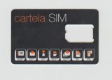 bnk card Romania - Orange - suport SIM (Barcode) - Col:RO-ORA-GSM-0006?