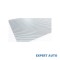 Plasa tuning argintie / crom metalica 100x33cm Alta marca Alt model #7