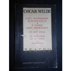 Oscar Wilde - Teatru
